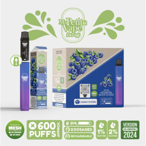 Puff rechargeable Framboise Bleue Glacée RePuff Ma Petite Vape