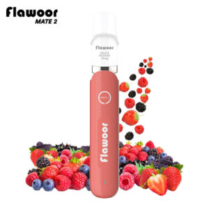 Puff rechargeable Fruits Rouges Mate 2 Flawoor