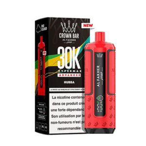 Puff rechargeable Hubba Crown Bar 30K Al Fakher