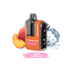 Puff remplissable Juicy Peach Ice Tornado X White Rabbit