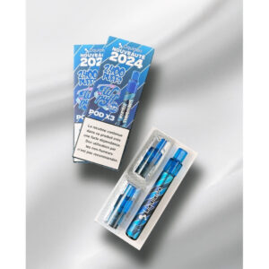 Puff rechargeable Kit 2.0 Myrtille Framboyante 2400 WPUFF 800 2.0 Liquideo