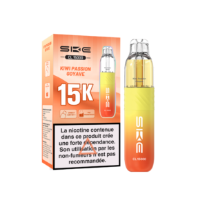 Puff rechargeable Kiwi Fruit de la Passion Goyave CL15000 SKE