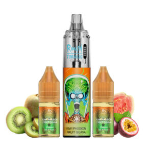 Puff remplissable Kiwi Passion Fruit Guava Tornado 20K Tornado by RandM