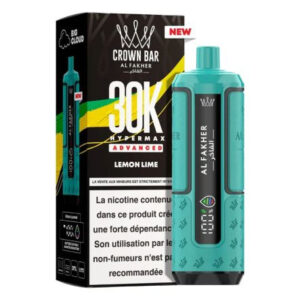 Puff rechargeable Lemon Lime Crown Bar 30K Al Fakher