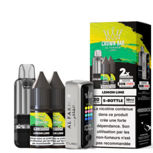 Puff remplissable Lemon Lime Cubic 30K Al Fakher