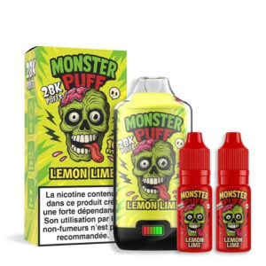 Puff rechargeable Lemon Lime Monster 28K Monster Puff