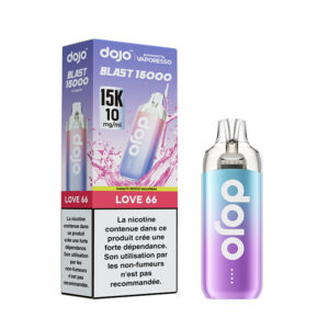 Puff rechargeable Love66 Dojo Blast 15K Vaporesso