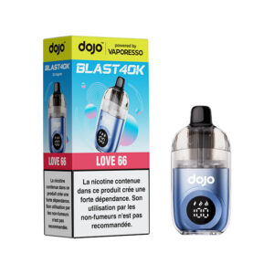 Puff remplissable Love66 Dojo Blast 40K Vaporesso