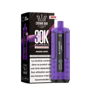 Puff rechargeable Magic Love Crown Bar 30K Al Fakher