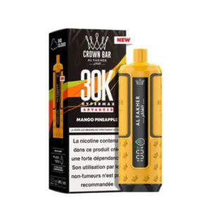Puff rechargeable Mango Pineapple Crown Bar 30K Al Fakher