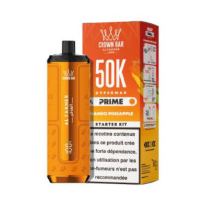 Puff rechargeable Mango Pineapple Crown Bar 50K Al Fakher