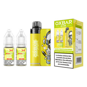 Puff remplissable Mangue Ananas Pamplemousse OX35K OXBAR