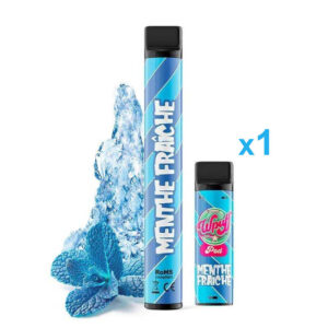 Puff rechargeable Menthe Fraîche (1Bat + 1Pod) WPUFF 600 Liquideo