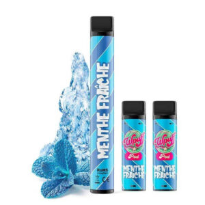 Puff rechargeable Menthe Fraiche WPUFF 1800 Liquideo