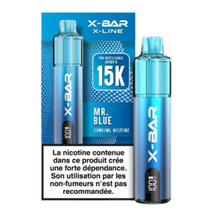 Puff rechargeable Mr Blue X-Line X-Bar