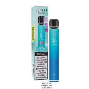Puff rechargeable Myrtille Framboise Acidulée Elfa Pro Elfbar