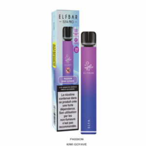 Puff rechargeable Passion Kiwi Goyave Elfa Pro Elfbar