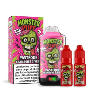 Puff rechargeable Pastèque Framboise Givrée Monster 28K Monster Puff
