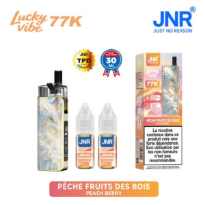 Puff remplissable Peach Berry Lucky Vibes JNR