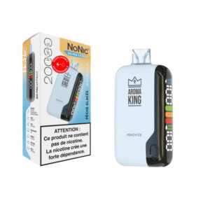 Puff rechargeable Peach Ice Nonic Galaxy 2 Aroma King