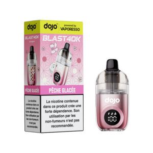 Puff remplissable Pêche Glacée Dojo Blast 40K Vaporesso