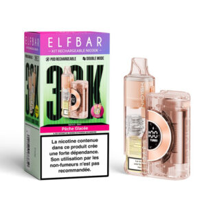 Puff remplissable Pêche Glacée NIO Elfbar