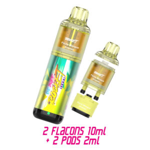 Puff rechargeable Pêche Mangue Ananas Big Puff Rocket