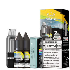 Puff remplissable Pineapple Ice Cubic 30K Al Fakher