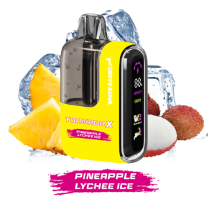 Puff remplissable Pineapple Lychee Ice Tornado X White Rabbit