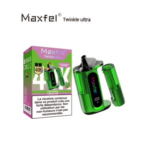 Puff rechargeable Pink Lemon + Lemon Lime Twinkle Ultra 40K Maxfel