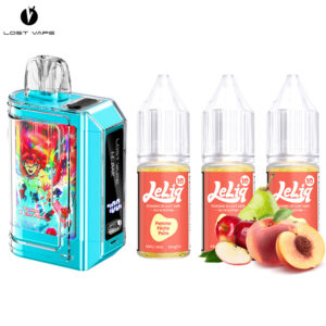 Puff remplissable Pomme Pêche Poire Le Bar 45K Lost Vape