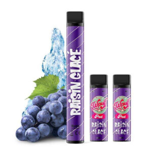 Puff rechargeable Raisin Glacée WPUFF 1800 Liquideo