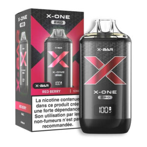 Puff rechargeable Red Berry X-One Pro X-Bar