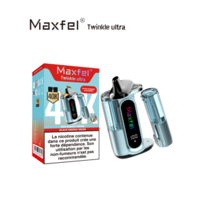 Puff rechargeable Red Energy Drink + Black Energy Drink Twinkle Ultra 40K Maxfel