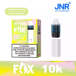 Puff remplissable Strawberry Banana Fox JNR