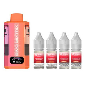 Puff remplissable Strawberry Ice & Watermelon Ice Mixtrix 80K BIMO