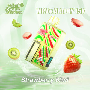 Puff rechargeable Strawberry Kiwi MPV x Artery 15000 Ma Petite Vape