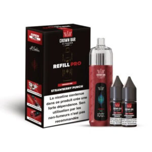 Puff remplissable Strawberry Punch Refill Pro Al Fakher