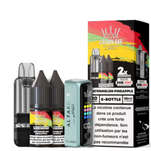 Puff remplissable Watermelon Pineapple Cubic 30K Al Fakher