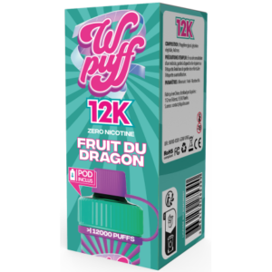 starter kit fruit du dragon wpuff pods 12k batterie 1 pod