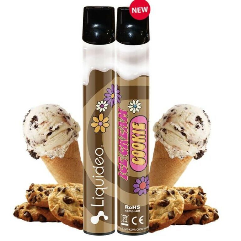 Wpuff Ice Cream Cookie sans Nicotine puff pas cher